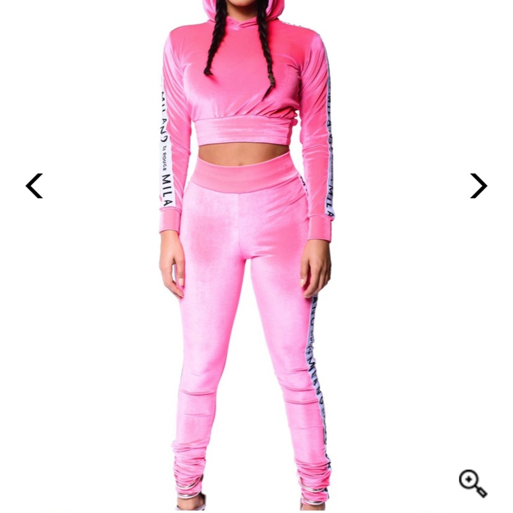 Pink Milano Nuski Set